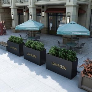 Cutii De Flori Pentru Exterior, Compartimentare Pentru Birouri De Vânzări, Jardiniere Dreptunghiulare Pentru Amplasare În Aer Liber, Structuri Comerciale Pe Străzi, Suporturi De Flori Din Fier, Ghivece De Flori Pentru Exterior.  |   Cutie De Flori Cutie De Flori Cutie De Flori