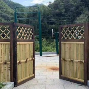 Garduri Exterioare Din Bambus Pentru Peisajul Curții, Garduri Pentru Vile, Paravane Decorative Pentru Pensiuni, Separatoare De Grădină Din Lemn Tratat Împotriva Umidității.  |   Gard De Nuiele Gard De Nuiele Gard De Nuiele